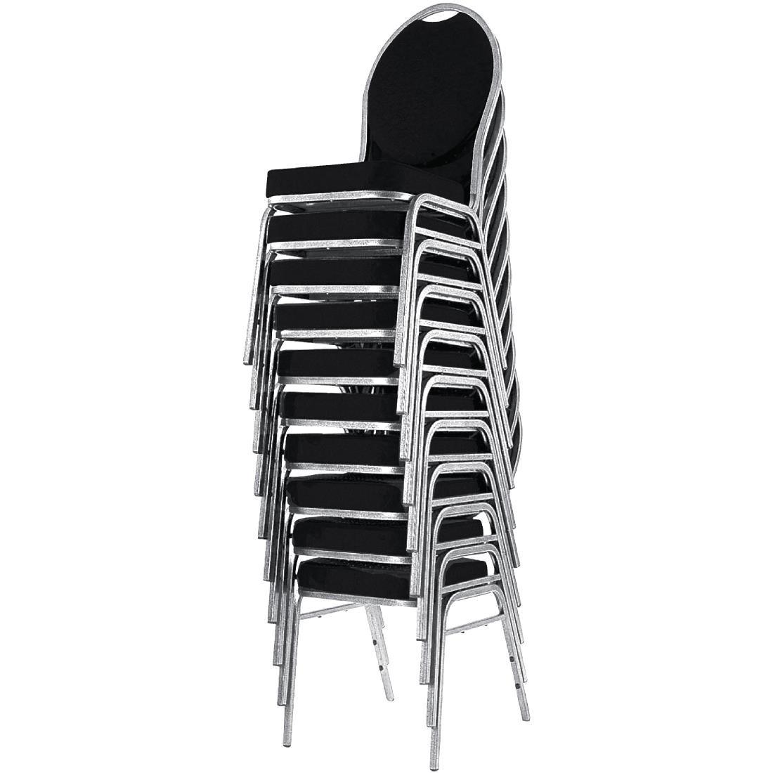 Chaises de banquet dossier ovale Bolero (Lot de 4) - FRANCE CHR