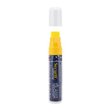 Marqueur craie waterproof Securit (verre+ ardoise) pointe 7-15mm jaune - FRANCE CHR