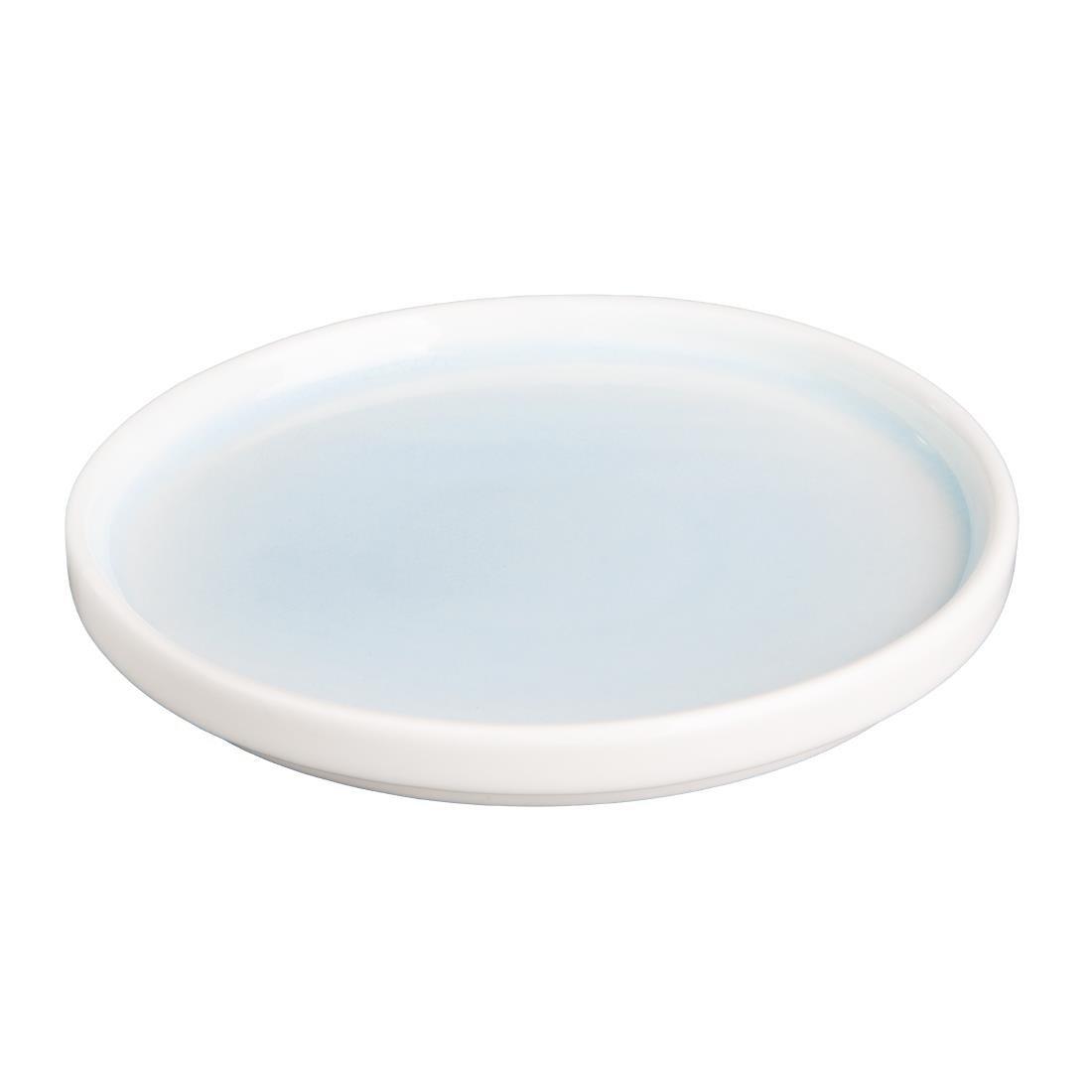 Assiettes Olympia Fondant bleues 152mm (lot de 6) - FRANCE CHR