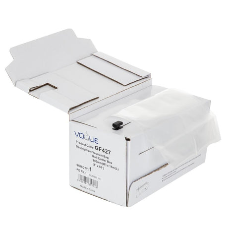Rouleau distributeur de sacs sous vide Vogue 200mm x15m - FRANCE CHR