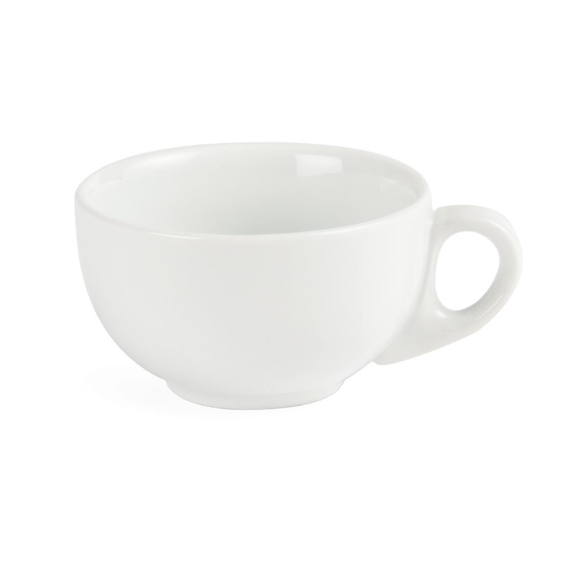 Tasses à cappuccino blanches 284ml Olympia (Lot de 12) - FRANCE CHR