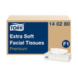 Boîtes rectangulaires de mouchoirs extra doux 2 plis Tork Premium 2 plis (30x100) - FRANCE CHR