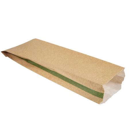 Sacs snack chaud compostables Vegware 356 x 101mm (Lot de 500) - FRANCE CHR