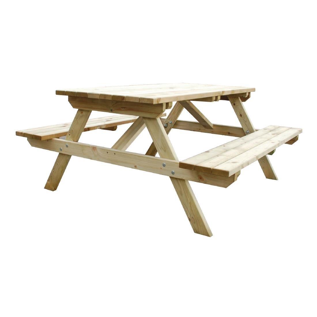 Table pique-nique en bois 1,5m - FRANCE CHR