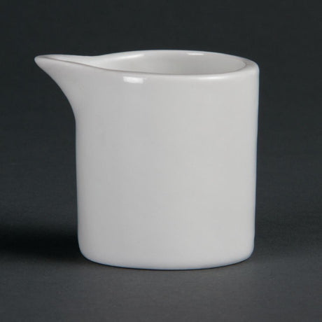 Pots à lait blancs 57ml Olympia Whiteware (Lot de 6) - FRANCE CHR