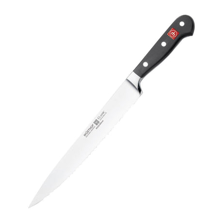 Couteau à trancher denté Wusthof Classic 23cm - FRANCE CHR