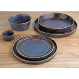 Bols plats ronds irisés Olympia Cavolo 143mm (lot de 6) - FRANCE CHR