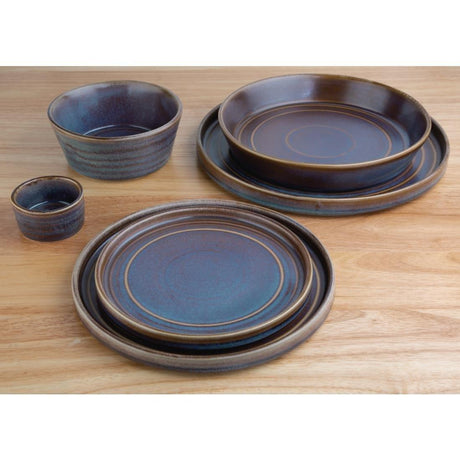Bols plats ronds irisés Olympia Cavolo 143mm (lot de 6) - FRANCE CHR