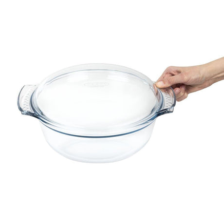 Cocotte ronde en verre Pyrex 3,75L - FRANCE CHR