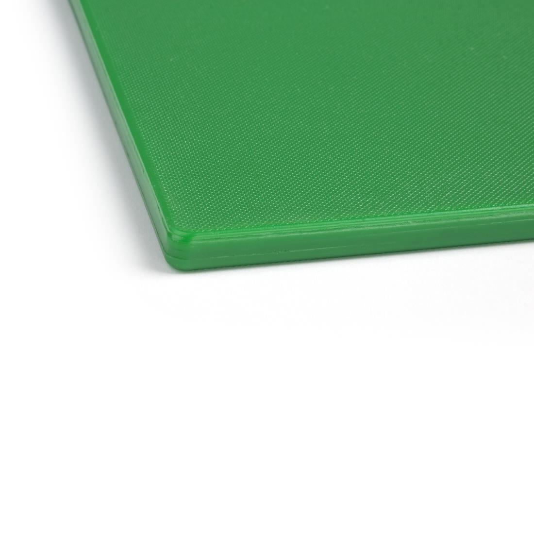 Grande planche à découper basse densité Hygiplas verte - FRANCE CHR