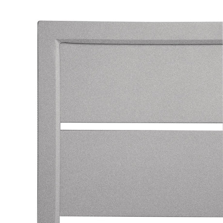 Plateau de table carré en aluminium Bolero gris clair 700 mm - FRANCE CHR