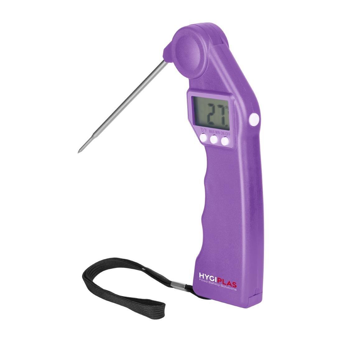 Thermomètre à code couleur Hygiplas Easytemp violet - FRANCE CHR