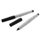 Marqueurs ultra fins permanents noirs Sharpie (lot de 2) - FRANCE CHR