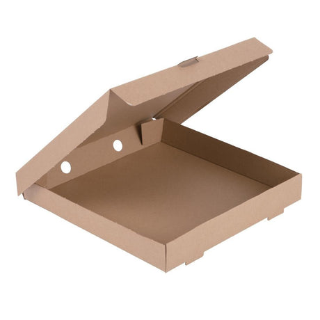 Cartons à pizza kraft Fiesta Compostable 30cm (Lot de 100) - FRANCE CHR