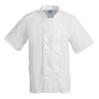 Veste de cuisine mixte Whites Boston manches courtes blanche XS - FRANCE CHR