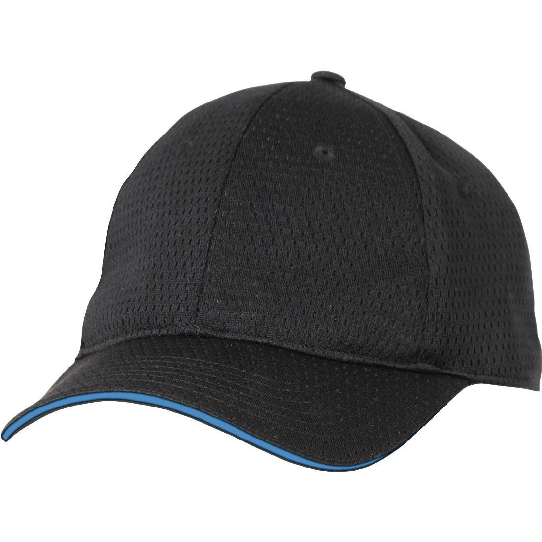 Casquette baseball Cool Vent Chef Works noire et bleue - FRANCE CHR