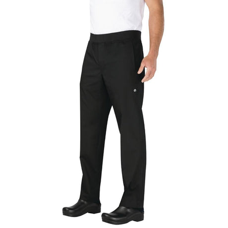 Pantalon slim léger homme Chef Works noir XS - FRANCE CHR