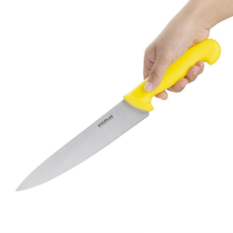 Couteau de cuisinier Hygiplas jaune 215mm - FRANCE CHR