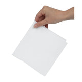 Serviettes snacking en papier blanches 330 x 330mm (Lot de 5000) - FRANCE CHR