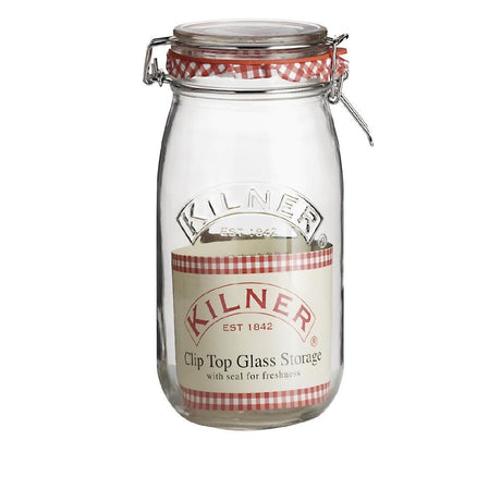 Bocal à conserves avec clip Kilner 2L - FRANCE CHR