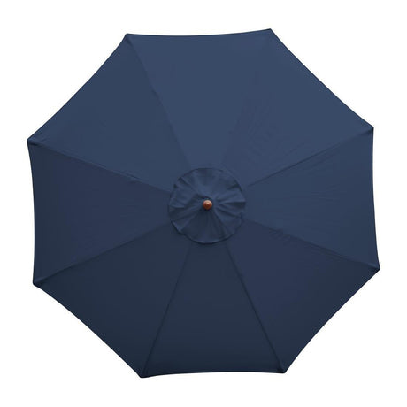 Parasol rond Bolero 3m bleu marine - FRANCE CHR