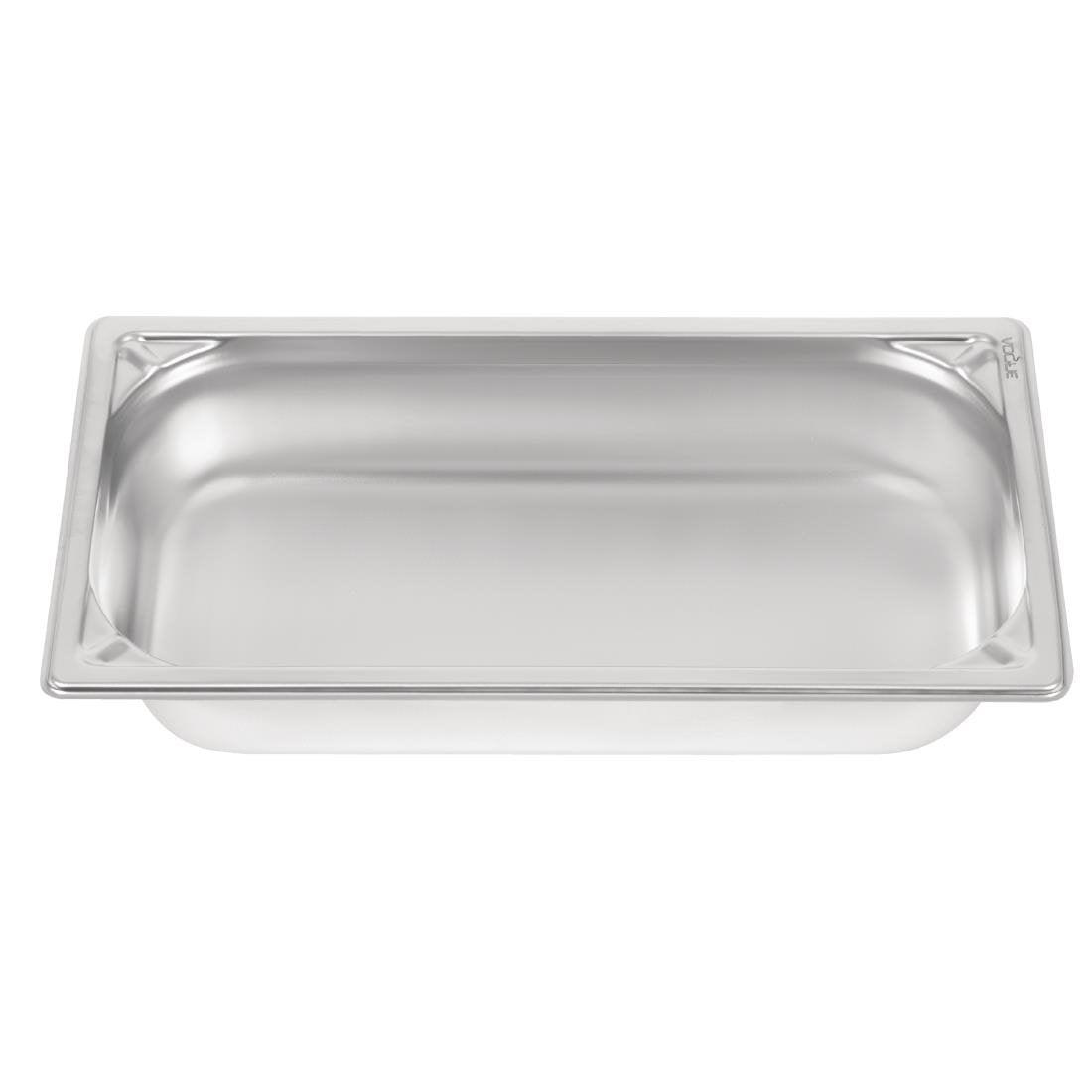 Bac inox 18/10 GN 1/3 Vogue 65mm - FRANCE CHR