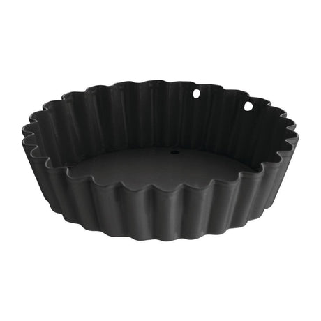 Moule à tartelette cannelé antiadhésif avec fond amovible Vogue 8 cm (x3) - FRANCE CHR