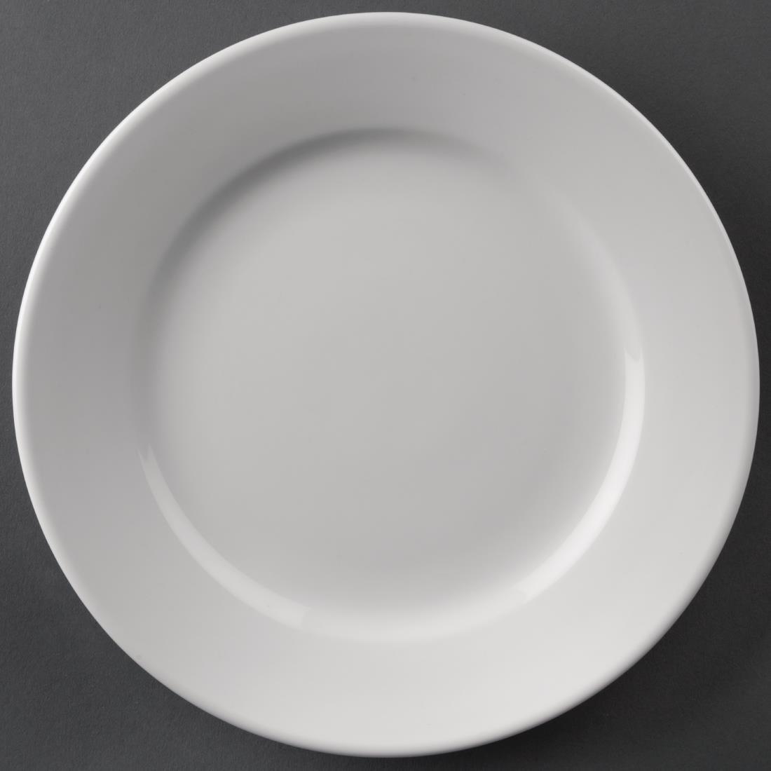 Assiettes à bord large Olympia Athena 165mm (Lot de 12) - FRANCE CHR