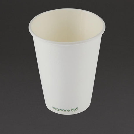 Gobelets boissons chaudes compostables Vegware blancs 34 cl (x1000) - FRANCE CHR