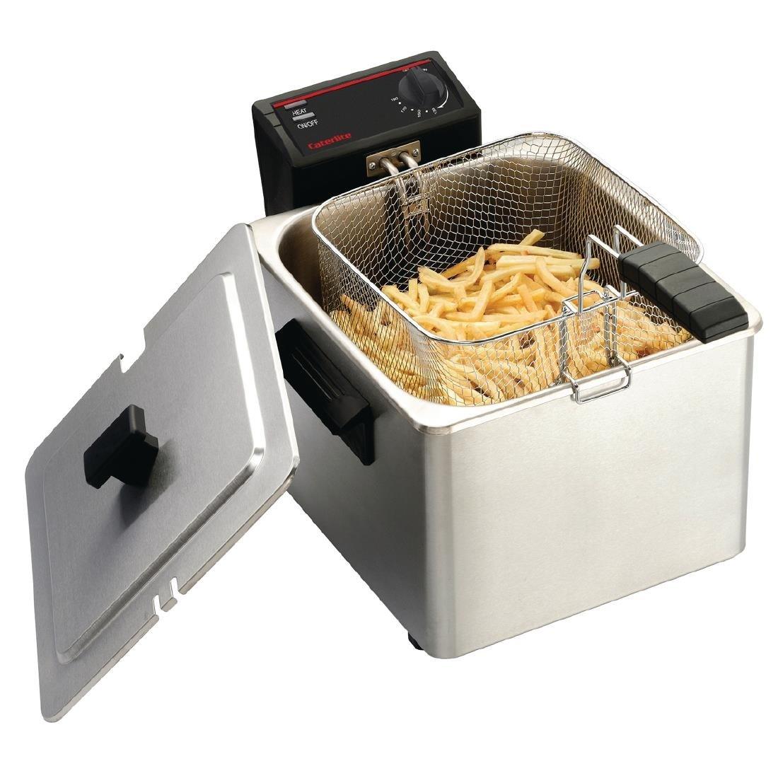 Friteuse de comptoir simple Caterlite peu intensive 8L - FRANCE CHR