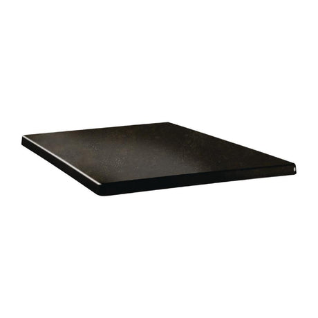 Plateau de table carré Topalit Classic Line 70x70cm cyprus metal - FRANCE CHR