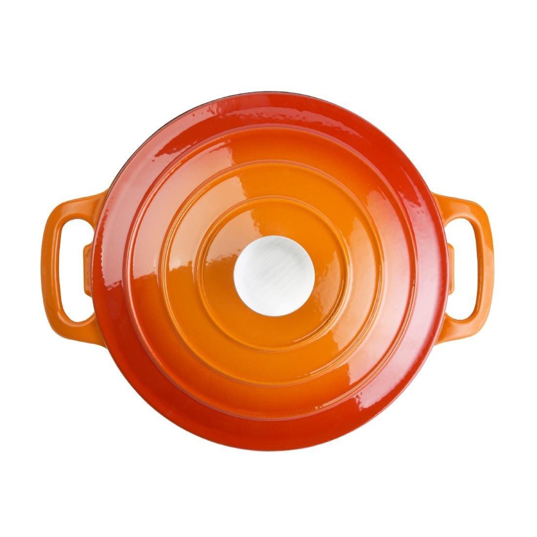 Cocotte ronde orange Vogue 3,2L - FRANCE CHR