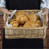 Corbeille de table en osier Olympia carré - FRANCE CHR