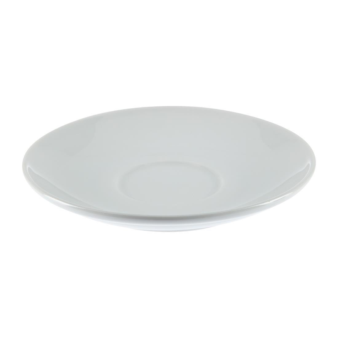 Soucoupes empilables Olympia Whiteware (Lot de 12) - FRANCE CHR