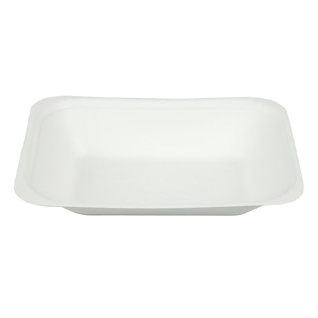 Barquettes à frites compostables en bagasse Vegware 175mm (Lot de 500) - FRANCE CHR