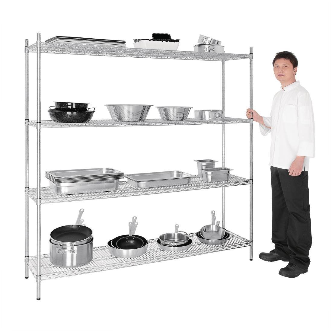 Etagère modulaire Vogue 4 niveaux 457mm - FRANCE CHR