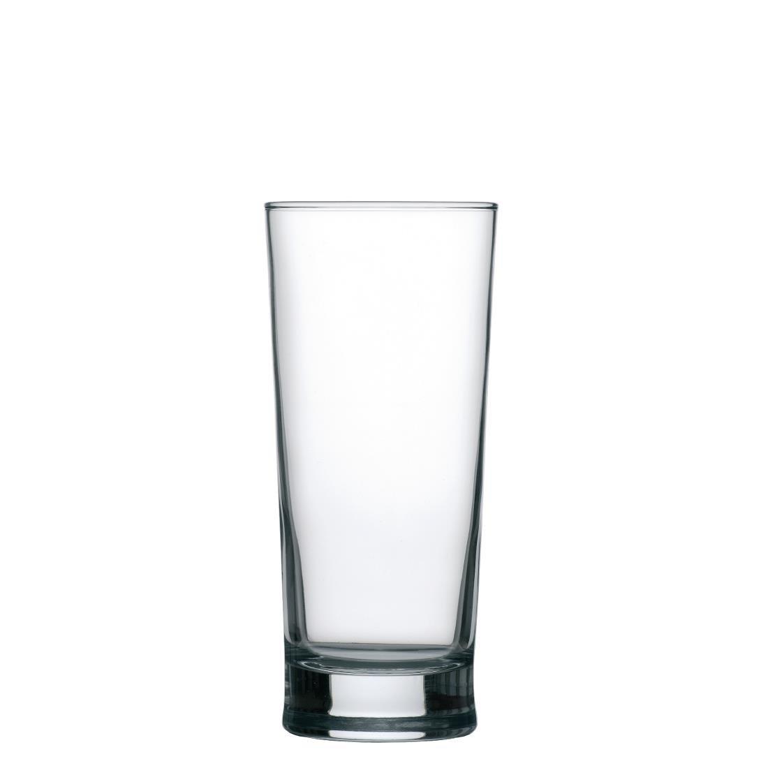 Verres à bière coniques nucléés Utopia Senator 570ml estampillés CE (lot de 24) - FRANCE CHR