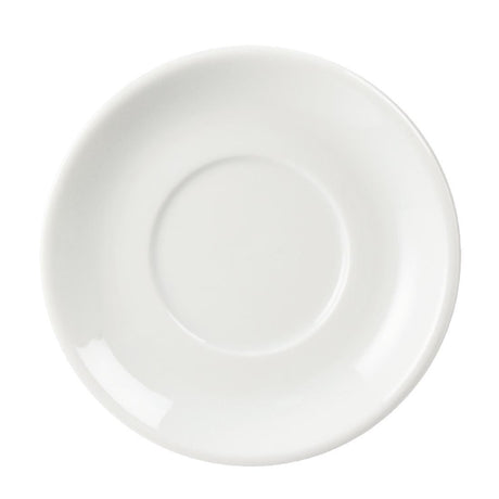 Soucoupe pour tasse à espresso empilable blanche Olympia (Lot de 12) - FRANCE CHR