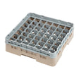 Casier à verres 49 compartiments Camrack Cambro beige hauteur max 92mm - FRANCE CHR