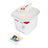 Distributeur de sauce Araven GN 1/6 transparent 2.6L - FRANCE CHR