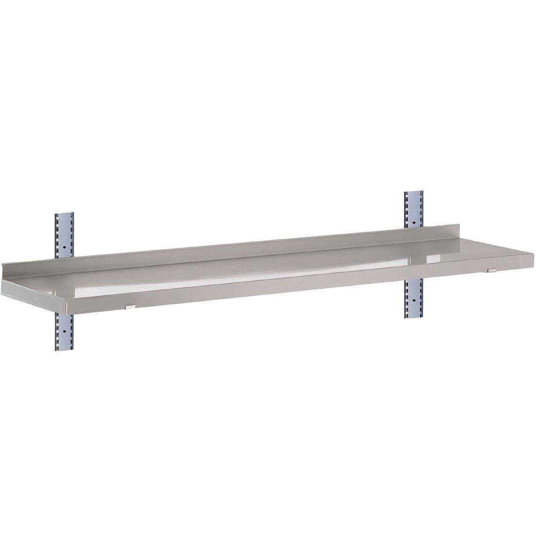 Etagère murale inox sans supports Gastro M 1000 x 400mm - FRANCE CHR