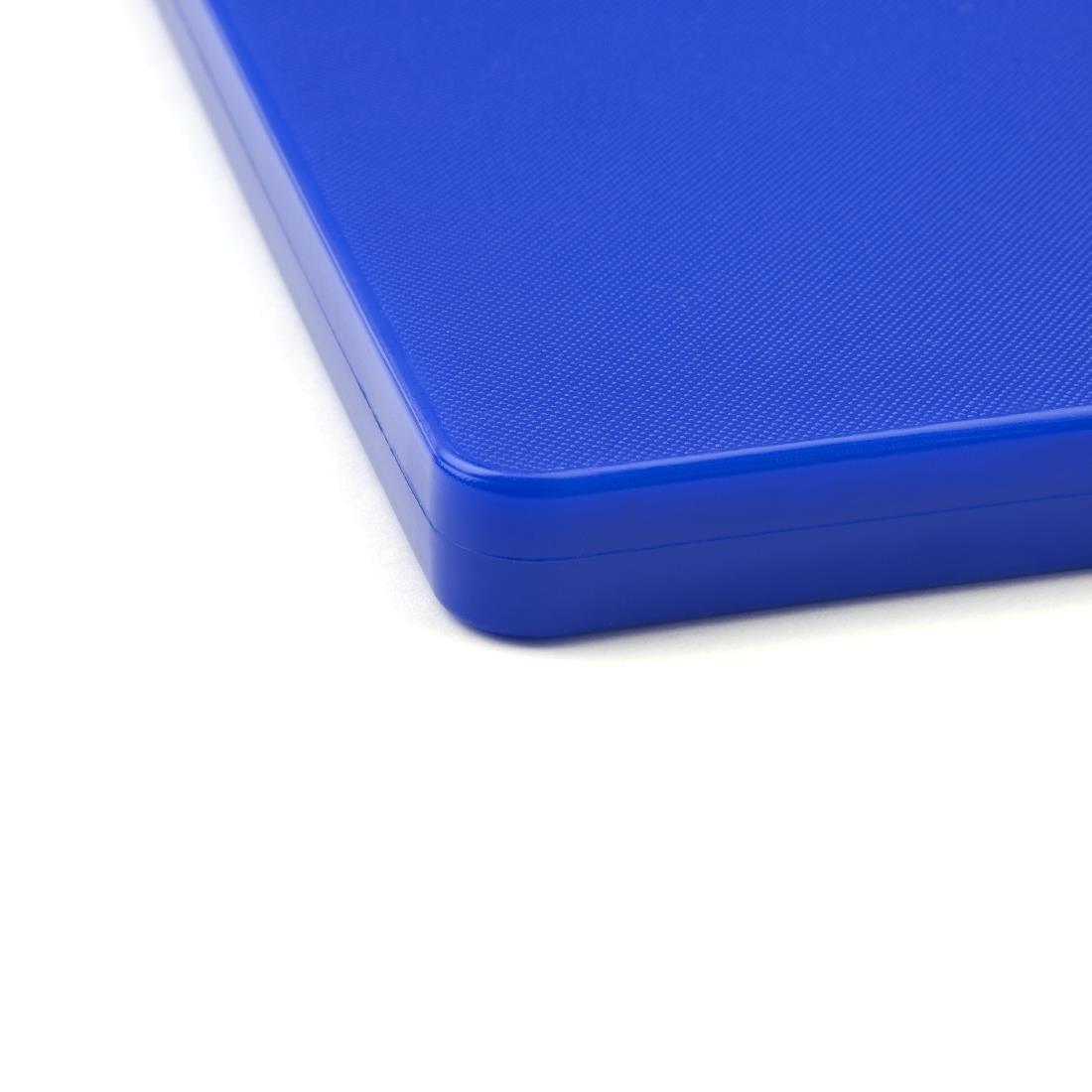 Planche à découper standard épaisse basse densité Hygiplas bleue - FRANCE CHR