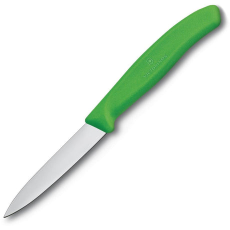 Couteau d'office vert Victorinox 8cm - FRANCE CHR