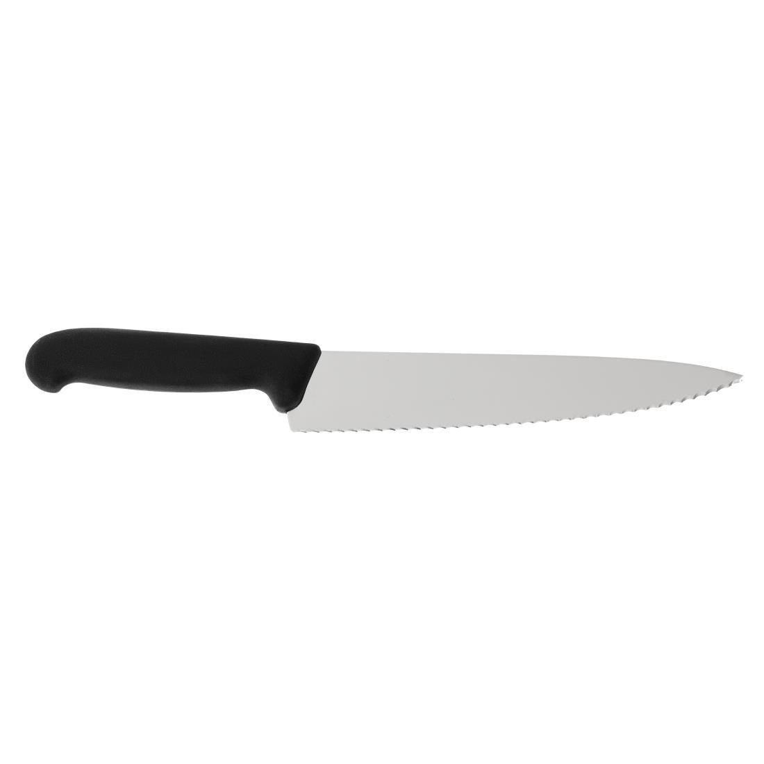 Couteau de cuisinier denté Fibrox Victorinox 220mm - FRANCE CHR