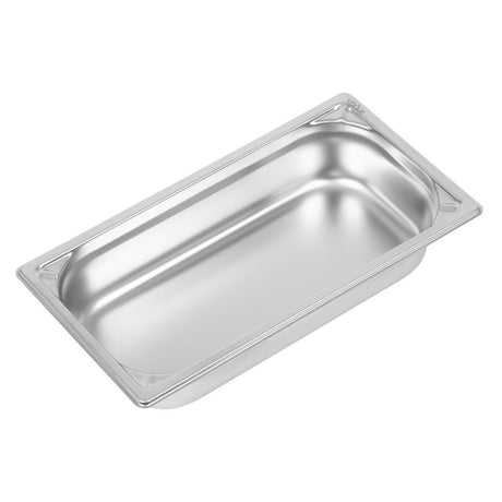 Bac inox 18/10 GN 1/3 Vogue 65mm - FRANCE CHR