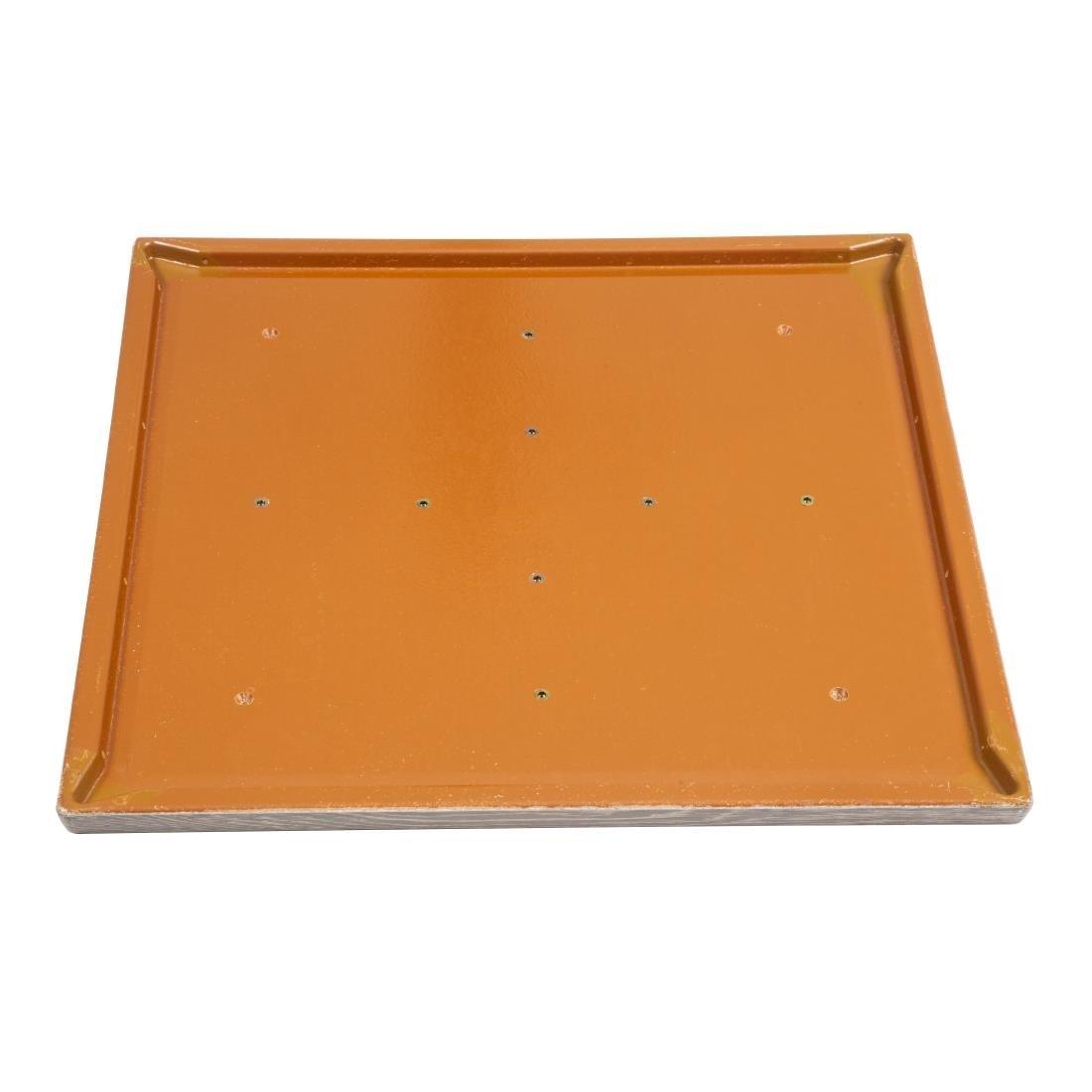Plateau de table carré Bolero effet bois vieilli 700mm - FRANCE CHR