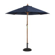 Parasol rond Bolero 2,5m bleu marine - FRANCE CHR