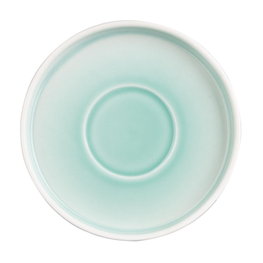 Soucoupes Olympia Fondant vertes 152mm (lot de 6) - FRANCE CHR