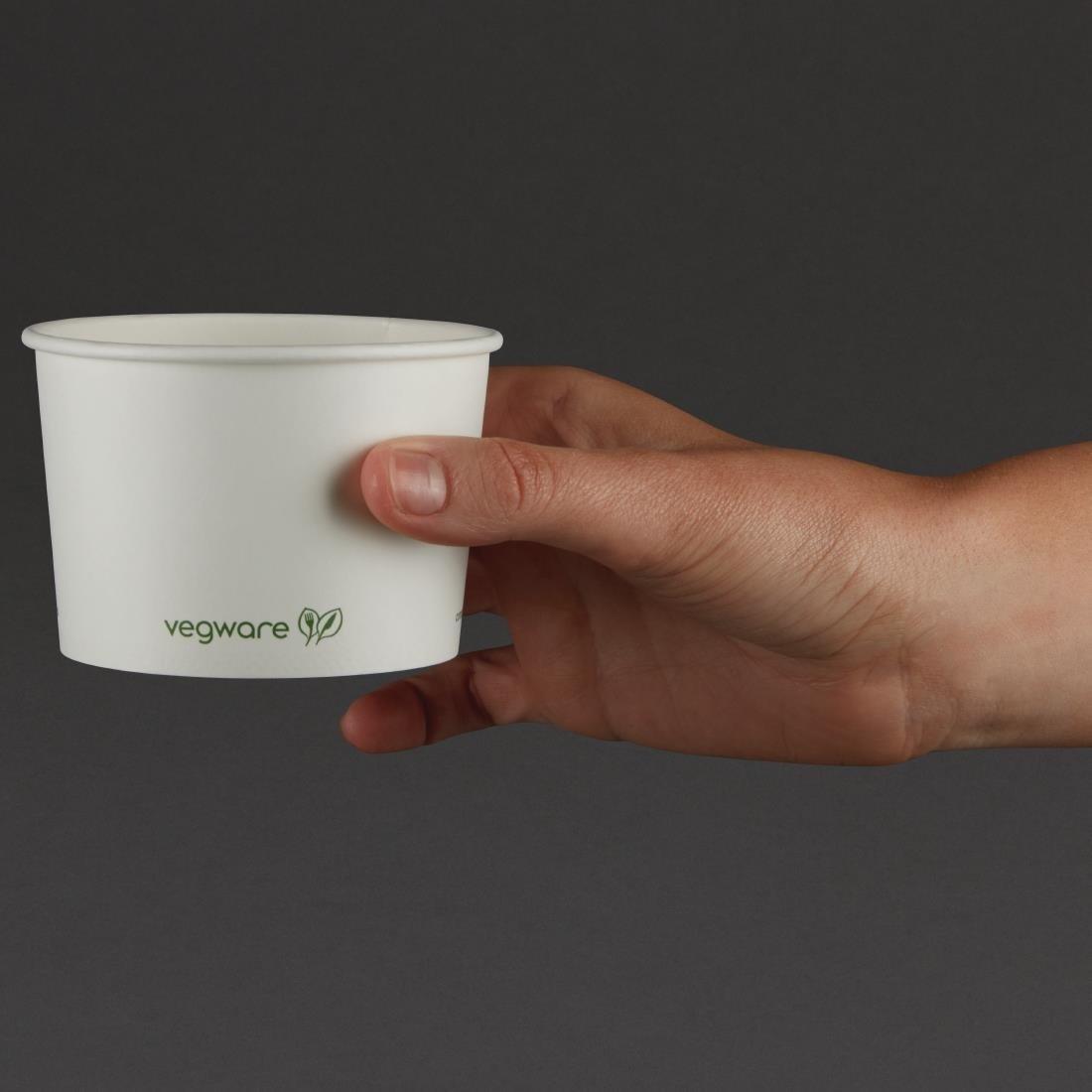 Bols à soupe / glace compostables Vegware 230ml (lot de 1000) - FRANCE CHR