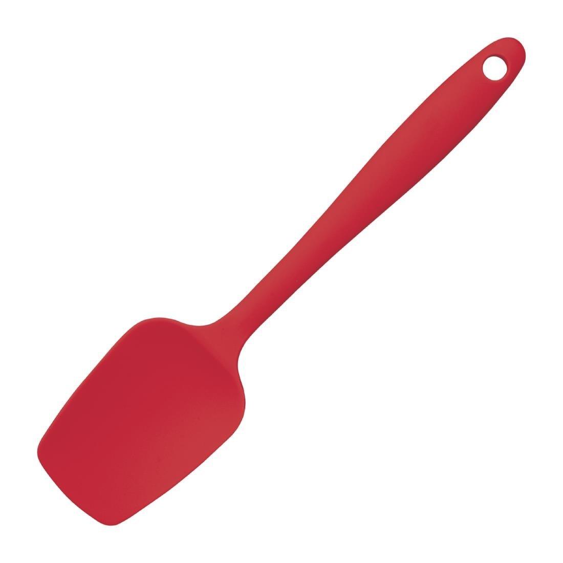 Mini spatule et cuillère rouge en silicone 200mm - FRANCE CHR